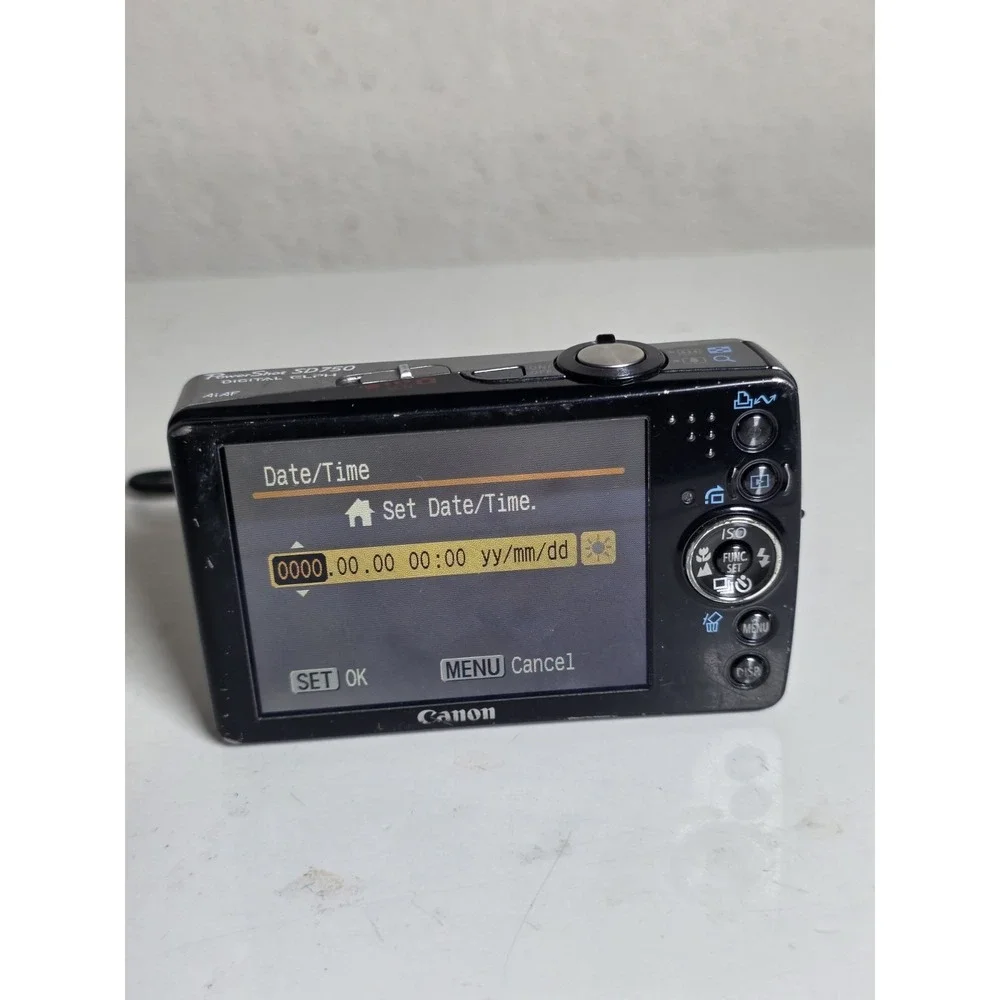 Canon PowerShot Digital ELPH Silver SD750 Digital Camera Battery Charger SD - Picture 9 of 15
